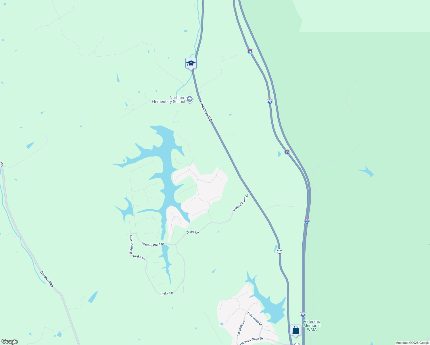 map of restaurants, bars, coffee shops, grocery stores, and more near 118 Blackberry Ridge in Georgetown