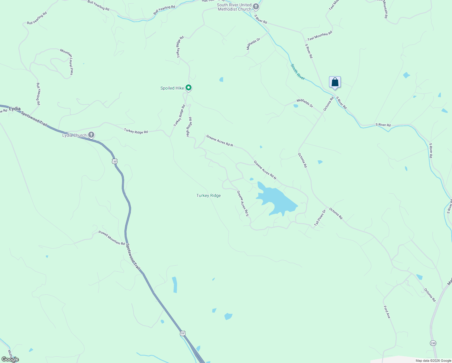 map of restaurants, bars, coffee shops, grocery stores, and more near 813-839 Greene Acres Road South in Stanardsville
