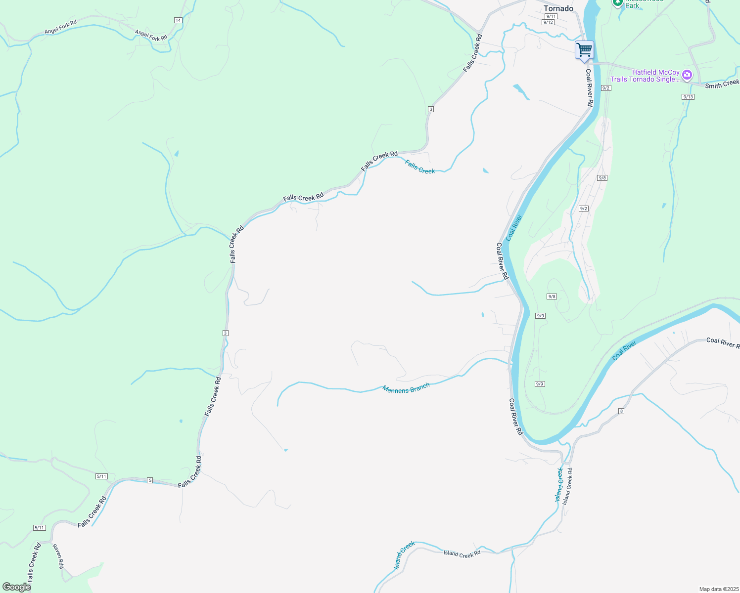 map of restaurants, bars, coffee shops, grocery stores, and more near in Tornado