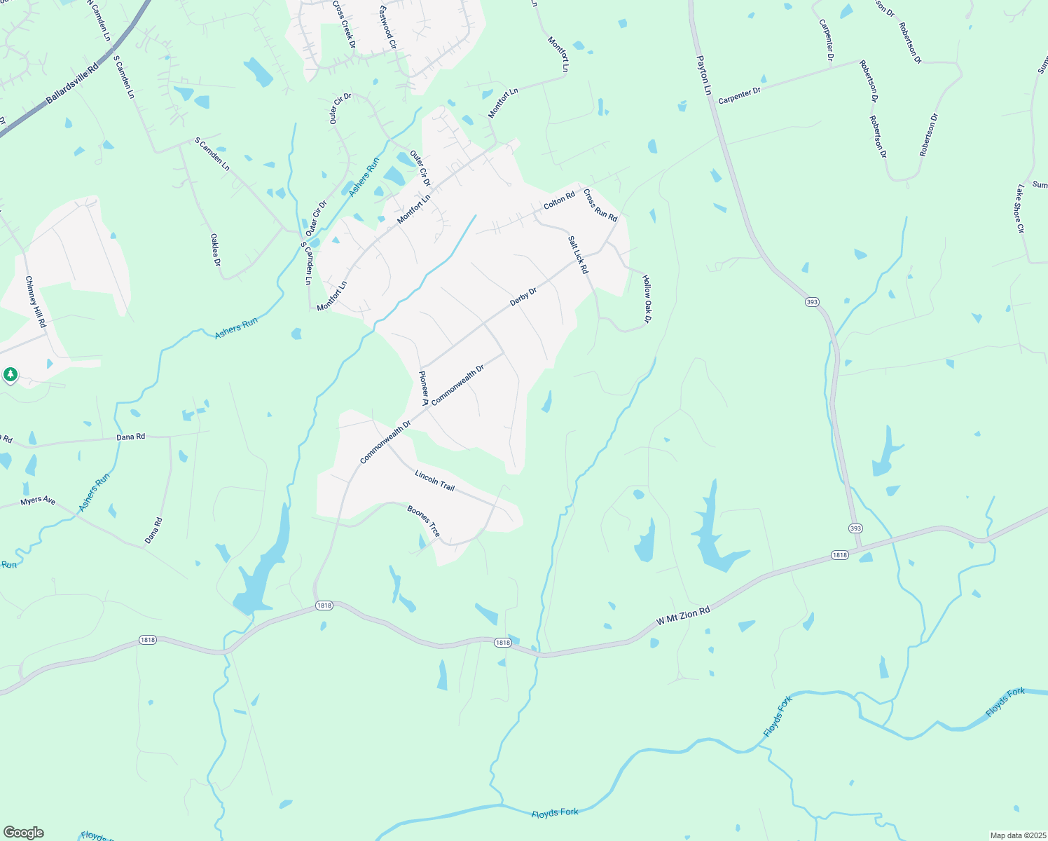 map of restaurants, bars, coffee shops, grocery stores, and more near 3012 Shady Trce in Crestwood