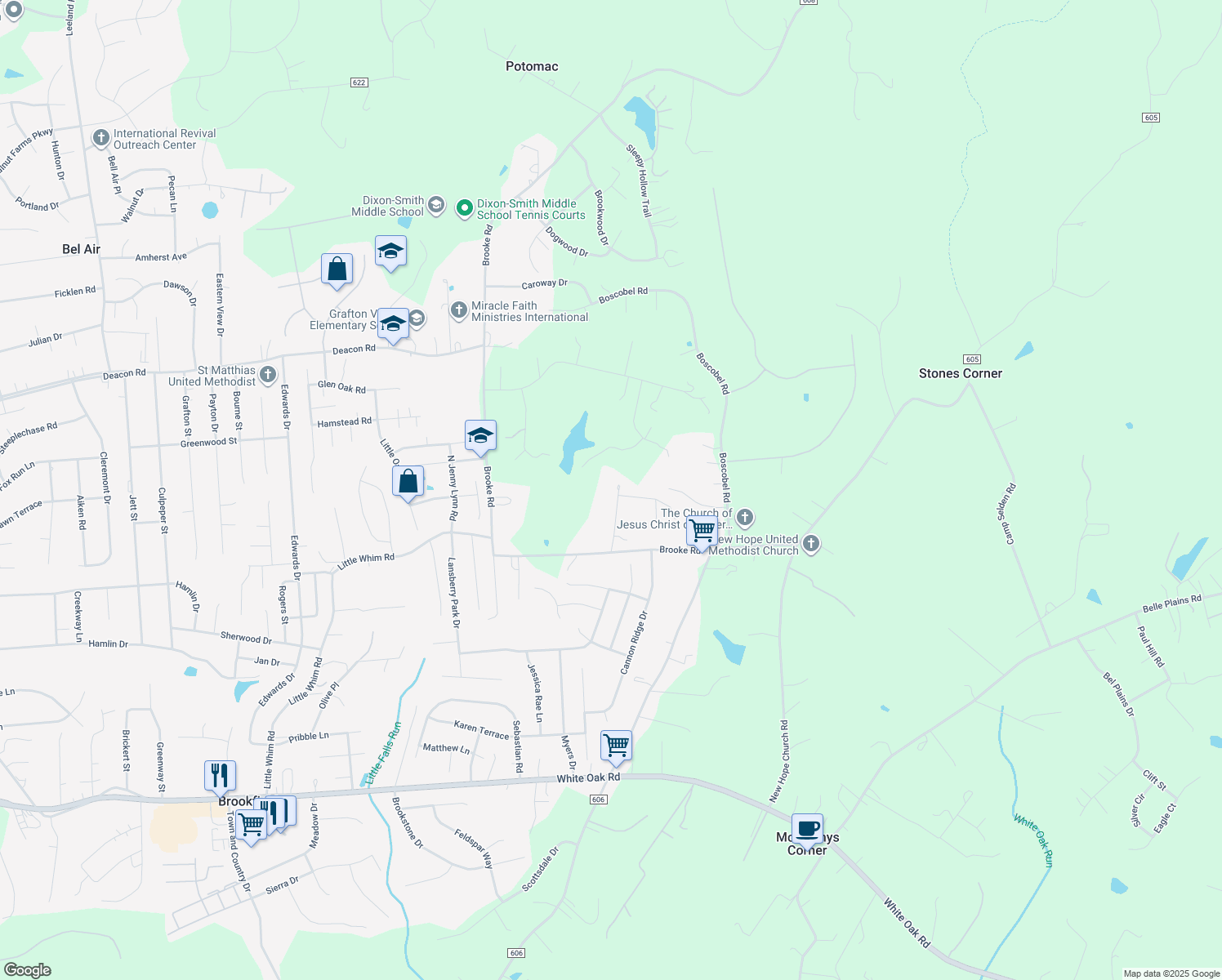 map of restaurants, bars, coffee shops, grocery stores, and more near 35 Hurkemp Rd in Falmouth