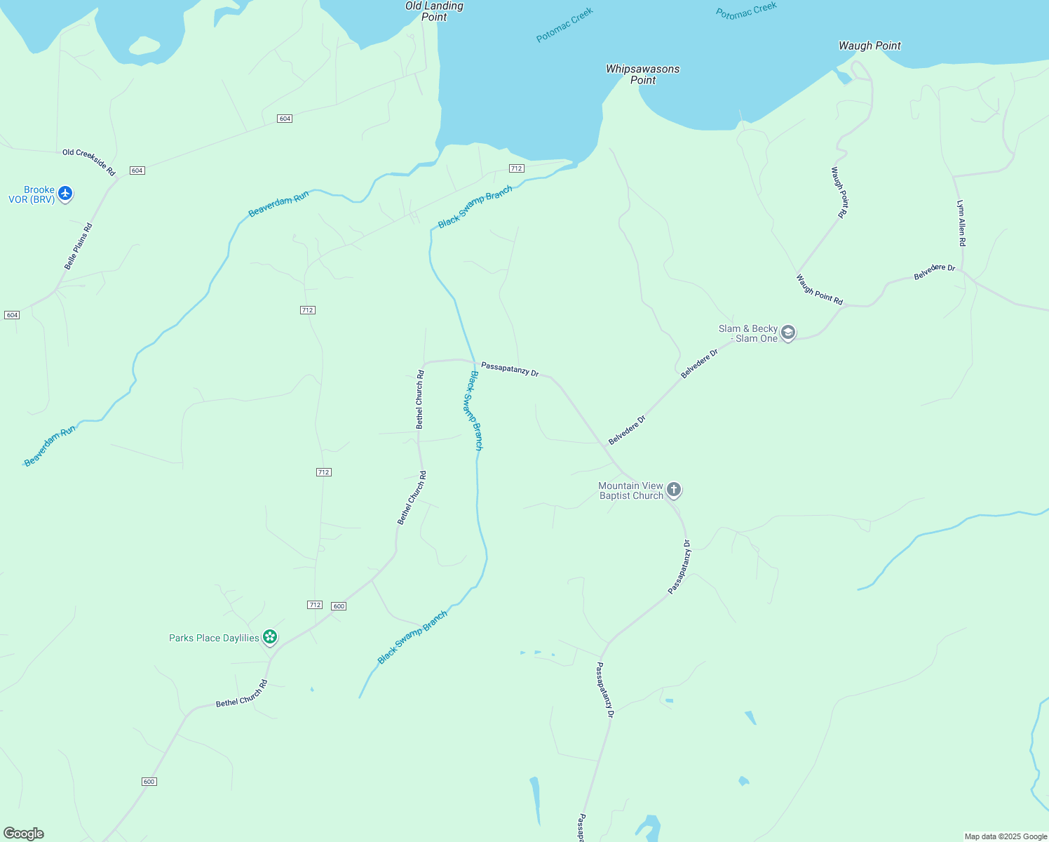 map of restaurants, bars, coffee shops, grocery stores, and more near 1243 Gobbler Lane in King George