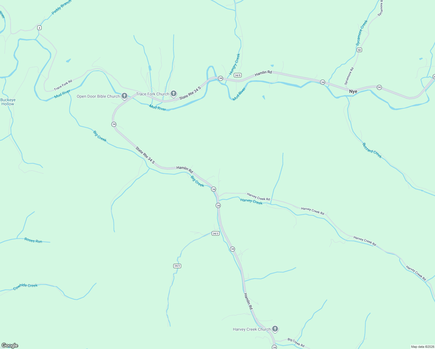 map of restaurants, bars, coffee shops, grocery stores, and more near 145 Lost Trail Road in Culloden