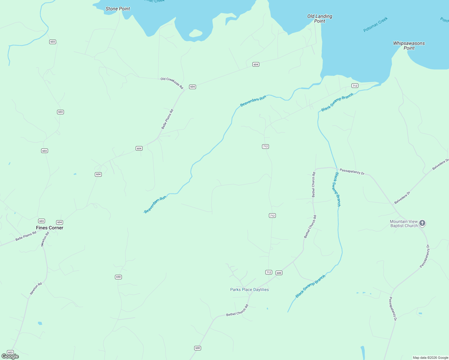 map of restaurants, bars, coffee shops, grocery stores, and more near 10 Fernbrook Road in Fredericksburg