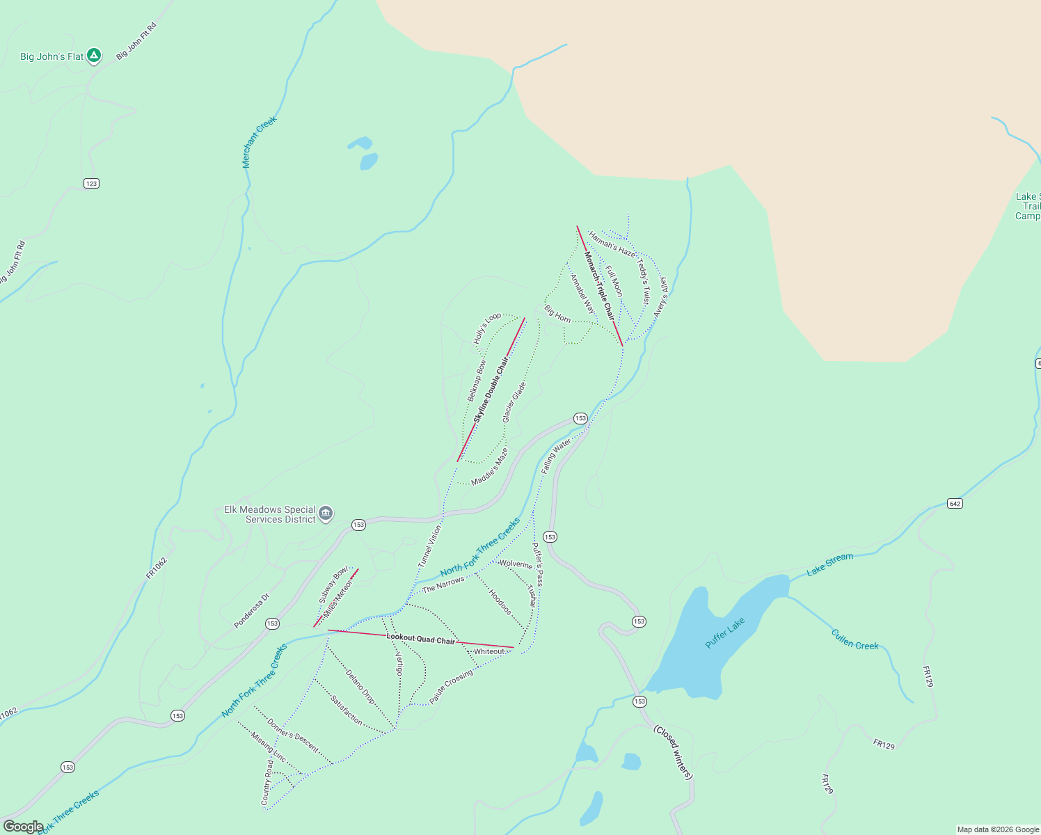 map of restaurants, bars, coffee shops, grocery stores, and more near 256 North Summit Drive in Beaver
