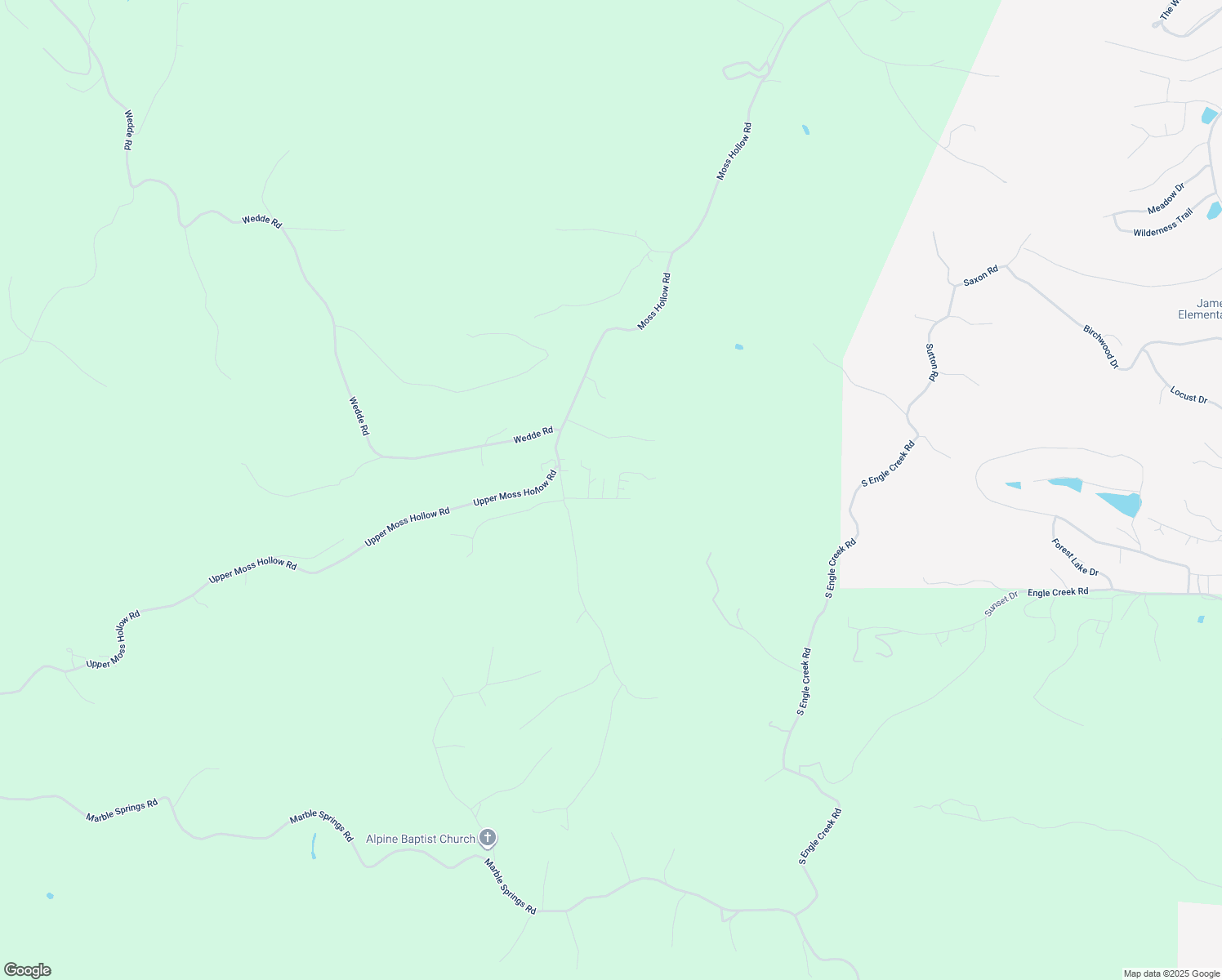 map of restaurants, bars, coffee shops, grocery stores, and more near 7668 Quiet Lane in Barnhart