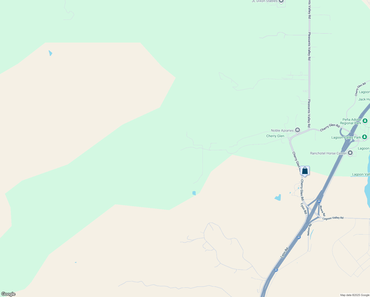map of restaurants, bars, coffee shops, grocery stores, and more near 3275 Laguna Creek Trail in Vacaville