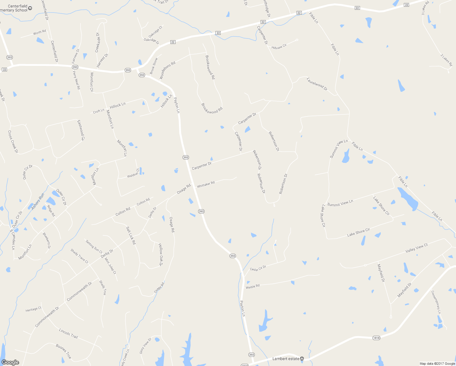 map of restaurants, bars, coffee shops, grocery stores, and more near 1606 Whittaker Road in Crestwood