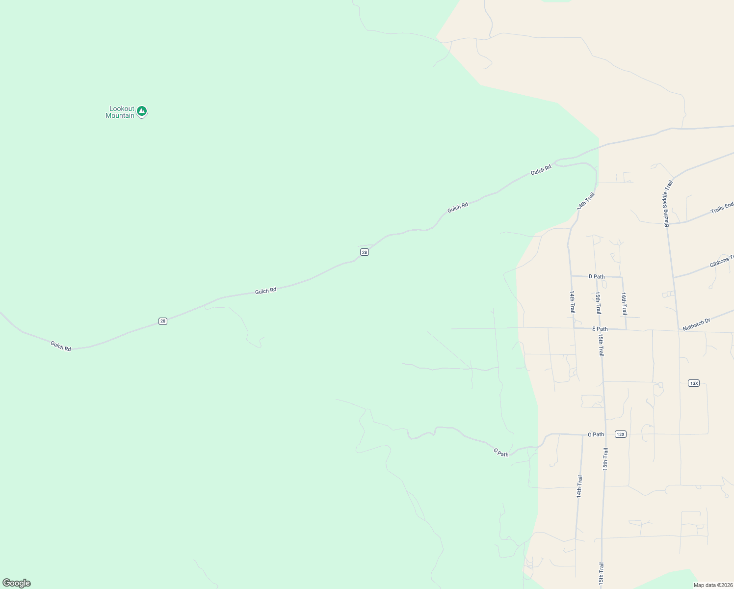 map of restaurants, bars, coffee shops, grocery stores, and more near 3290 County Road 28 in Cotopaxi