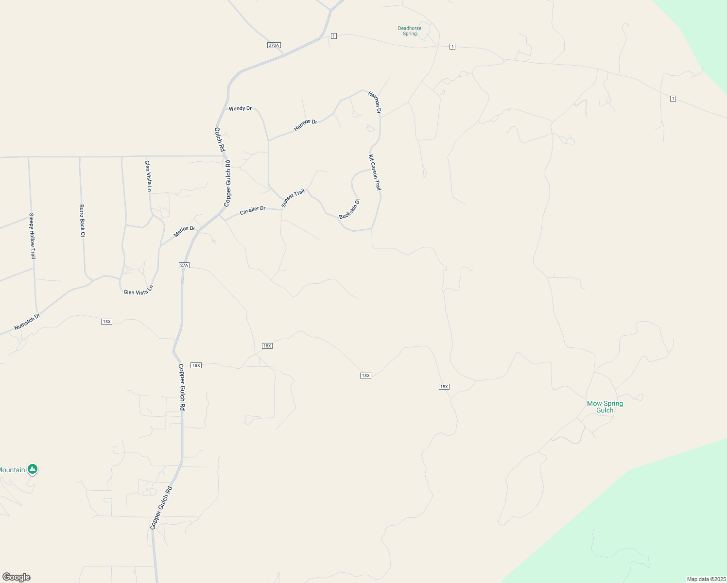 map of restaurants, bars, coffee shops, grocery stores, and more near 874-1098 Shannon Trail in Cotopaxi