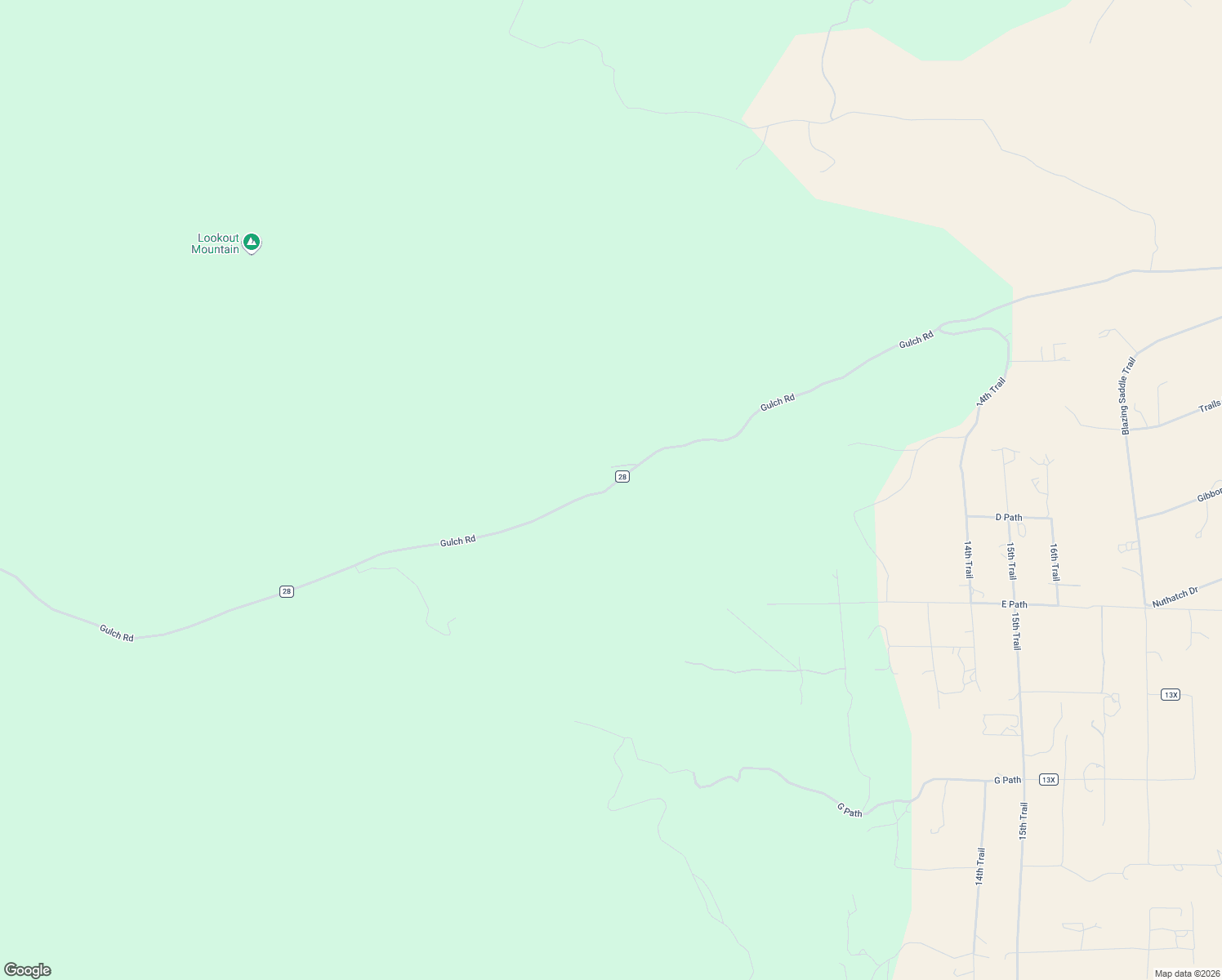 map of restaurants, bars, coffee shops, grocery stores, and more near 3290 County Road 28 in Cotopaxi