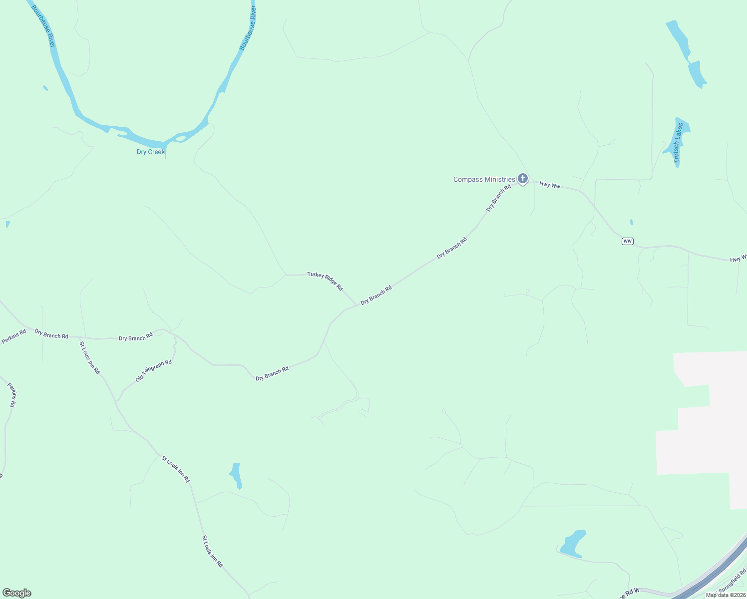map of restaurants, bars, coffee shops, grocery stores, and more near 1994 Dry Branch Road in Saint Clair