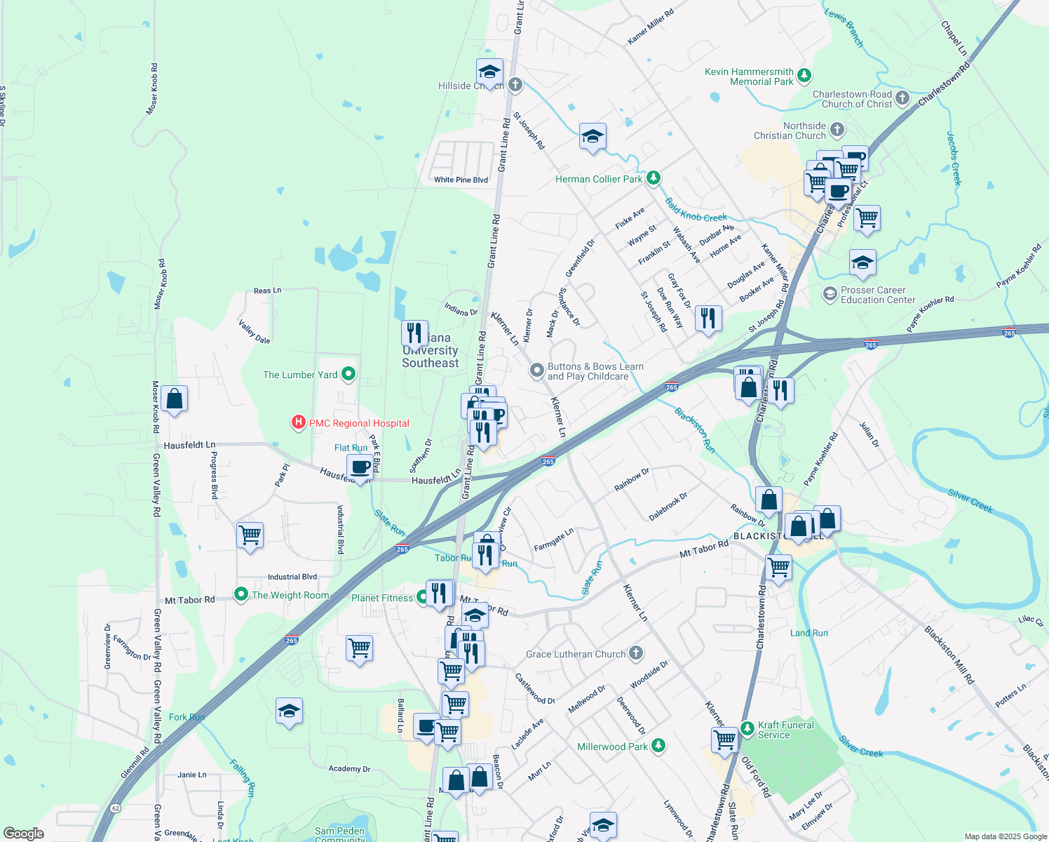 Driving Directions To New Albany Indiana Campus Edge Apartments, New Albany In - Walk Score
