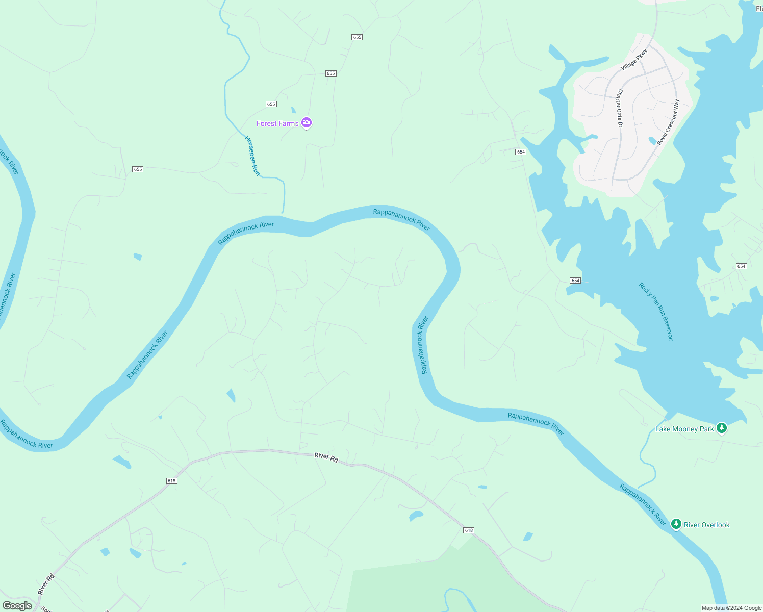map of restaurants, bars, coffee shops, grocery stores, and more near 3 River Oak Place in Fredericksburg