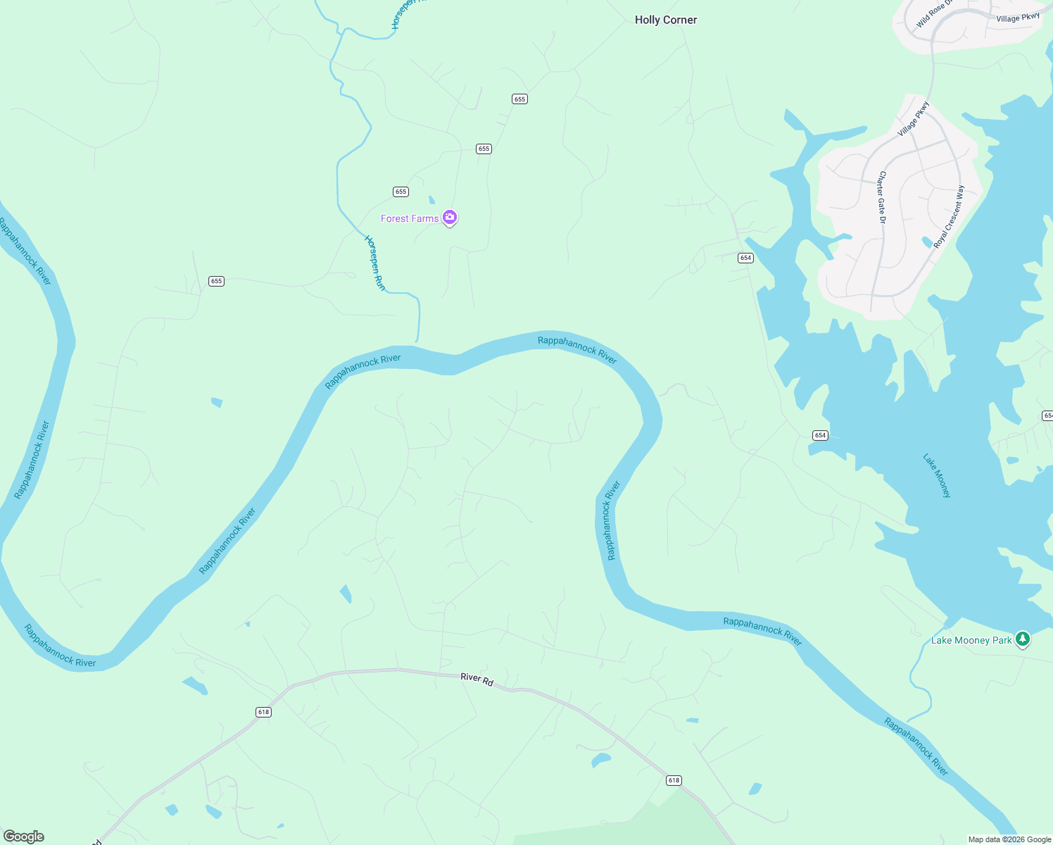 map of restaurants, bars, coffee shops, grocery stores, and more near 11 River Oak Place in Fredericksburg
