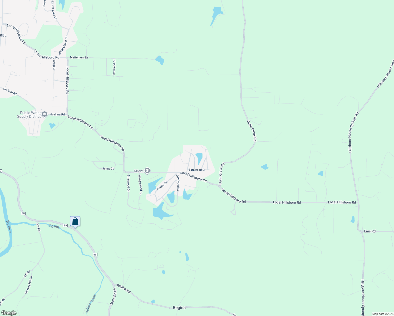 map of restaurants, bars, coffee shops, grocery stores, and more near 7310 Tarawood Dr in Cedar Hill