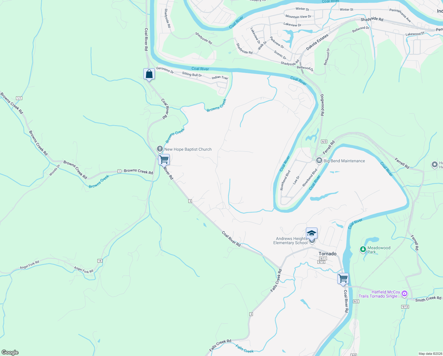 map of restaurants, bars, coffee shops, grocery stores, and more near 1424 Vorpe Road in Upper Falls