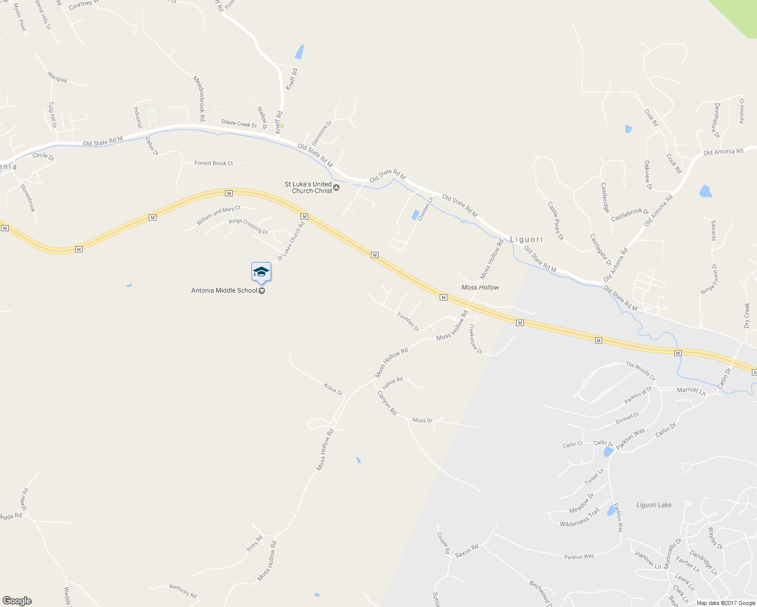 map of restaurants, bars, coffee shops, grocery stores, and more near 2397 Fountain Drive in Barnhart