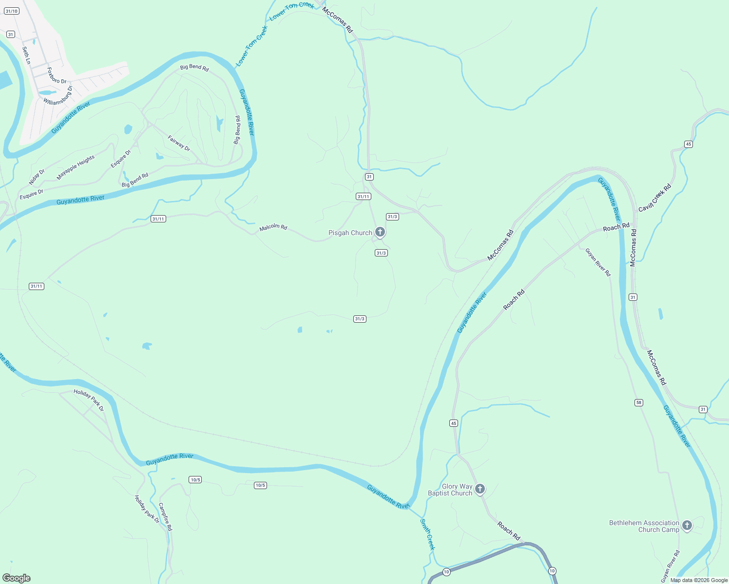 map of restaurants, bars, coffee shops, grocery stores, and more near Walkers Point in Barboursville