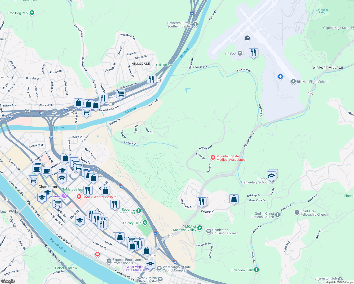 800 Association Drive, Charleston WV Walk Score