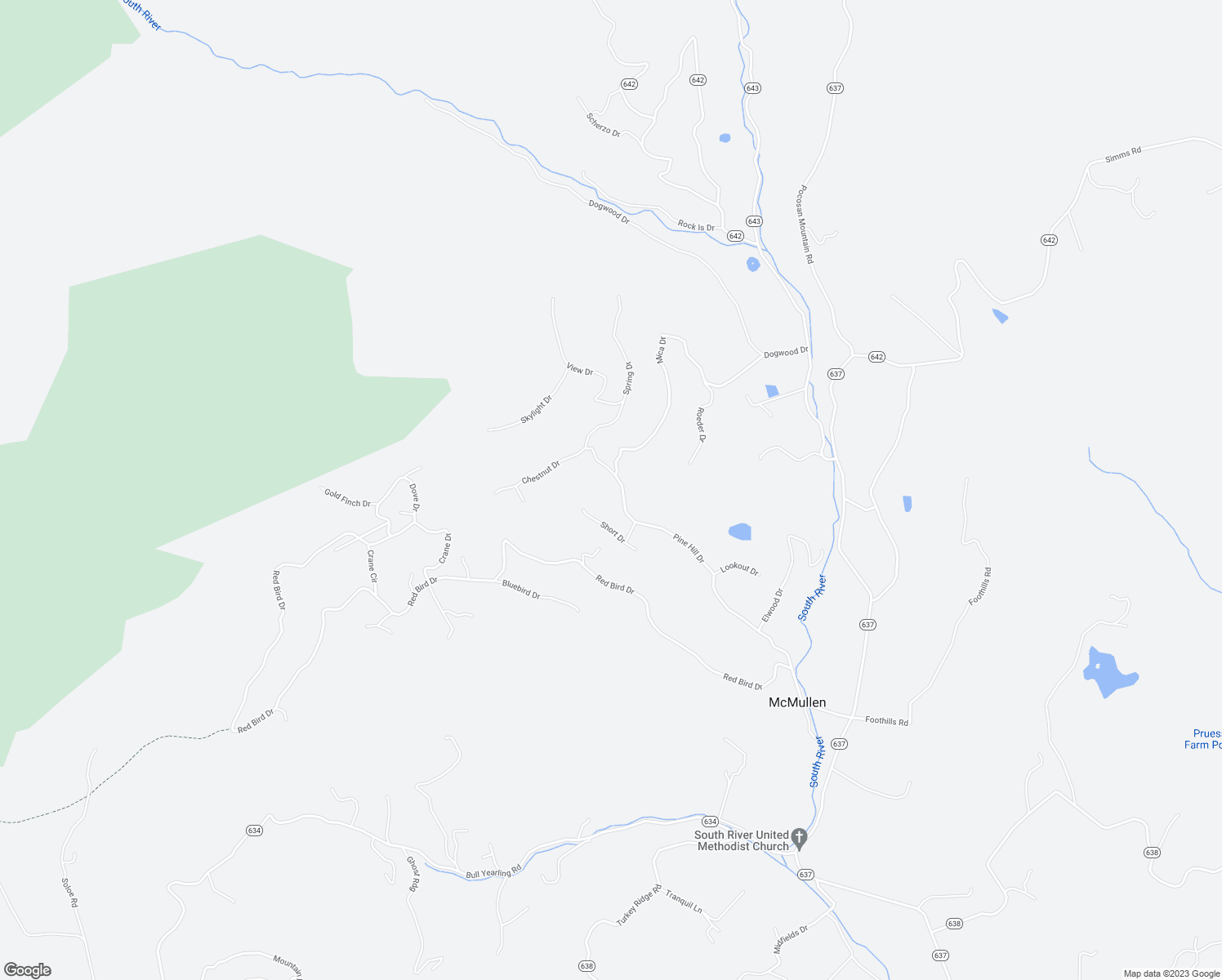 map of restaurants, bars, coffee shops, grocery stores, and more near 795 Pine Hill Drive in Stanardsville