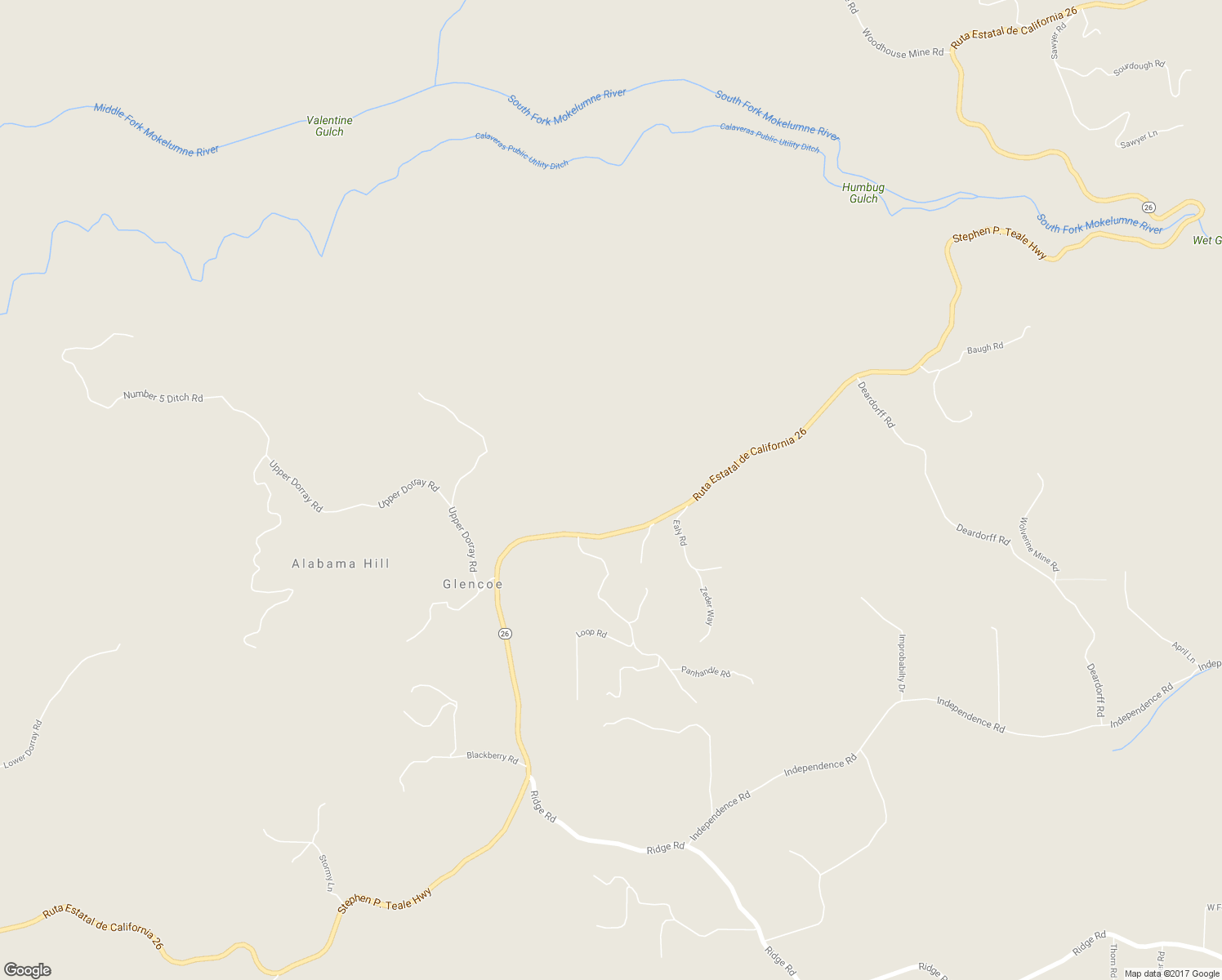 map of restaurants, bars, coffee shops, grocery stores, and more near 16585 Highway 26 in Glencoe