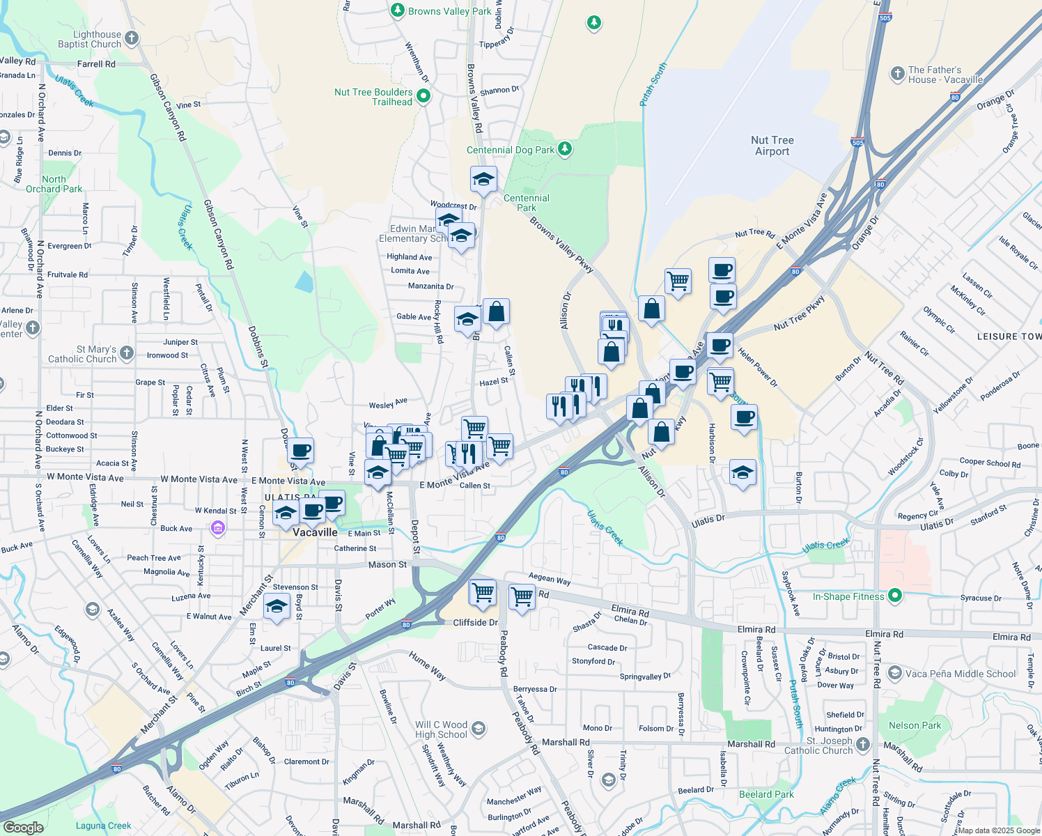 Callen Street, Vacaville CA - Walk Score