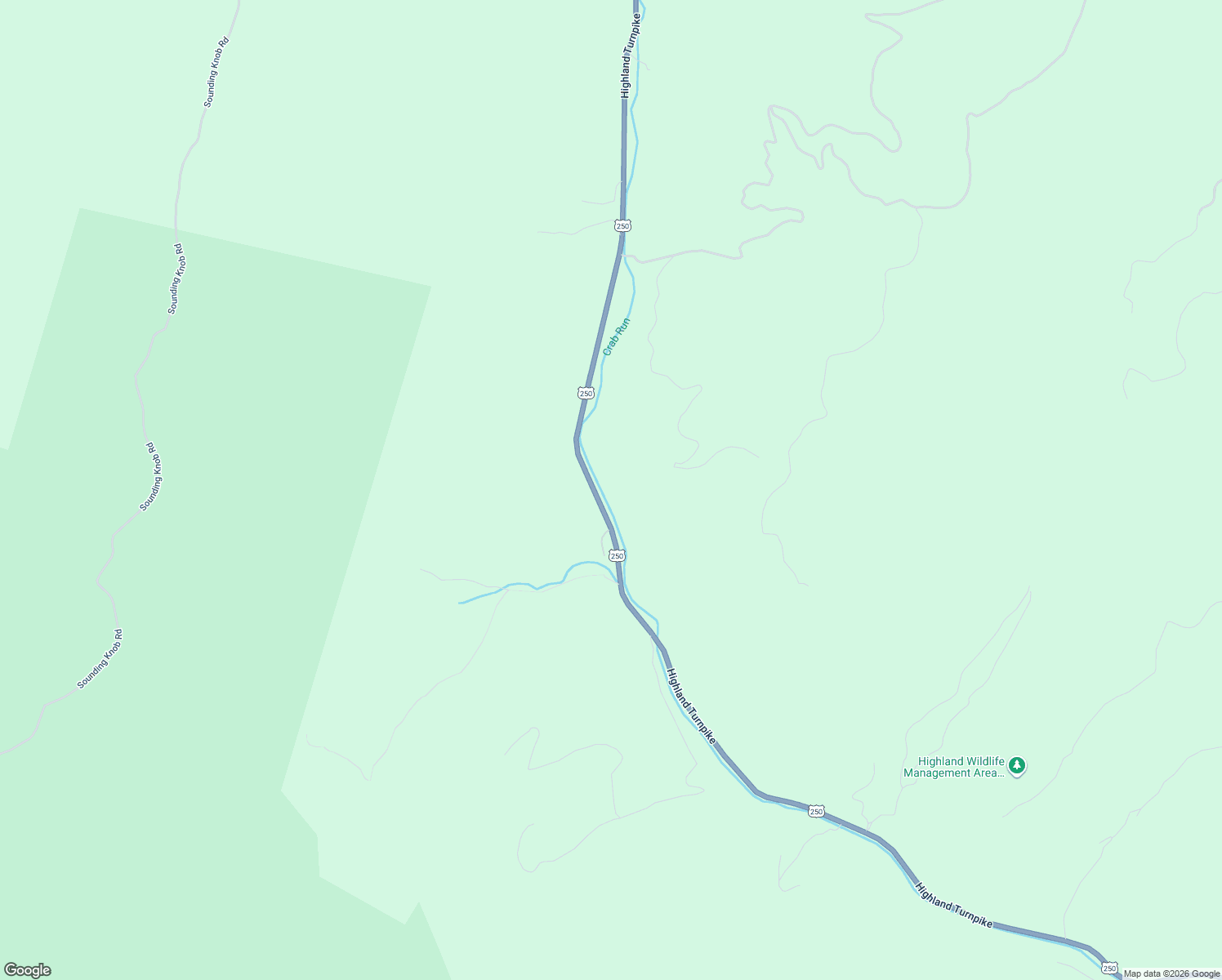 map of restaurants, bars, coffee shops, grocery stores, and more near Highland Turnpike in Monterey