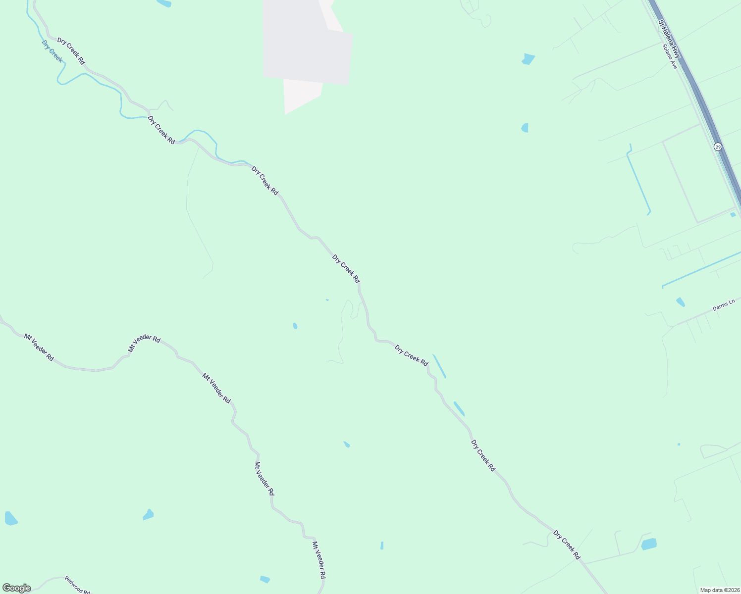 map of restaurants, bars, coffee shops, grocery stores, and more near 4598 Dry Creek Road in Napa