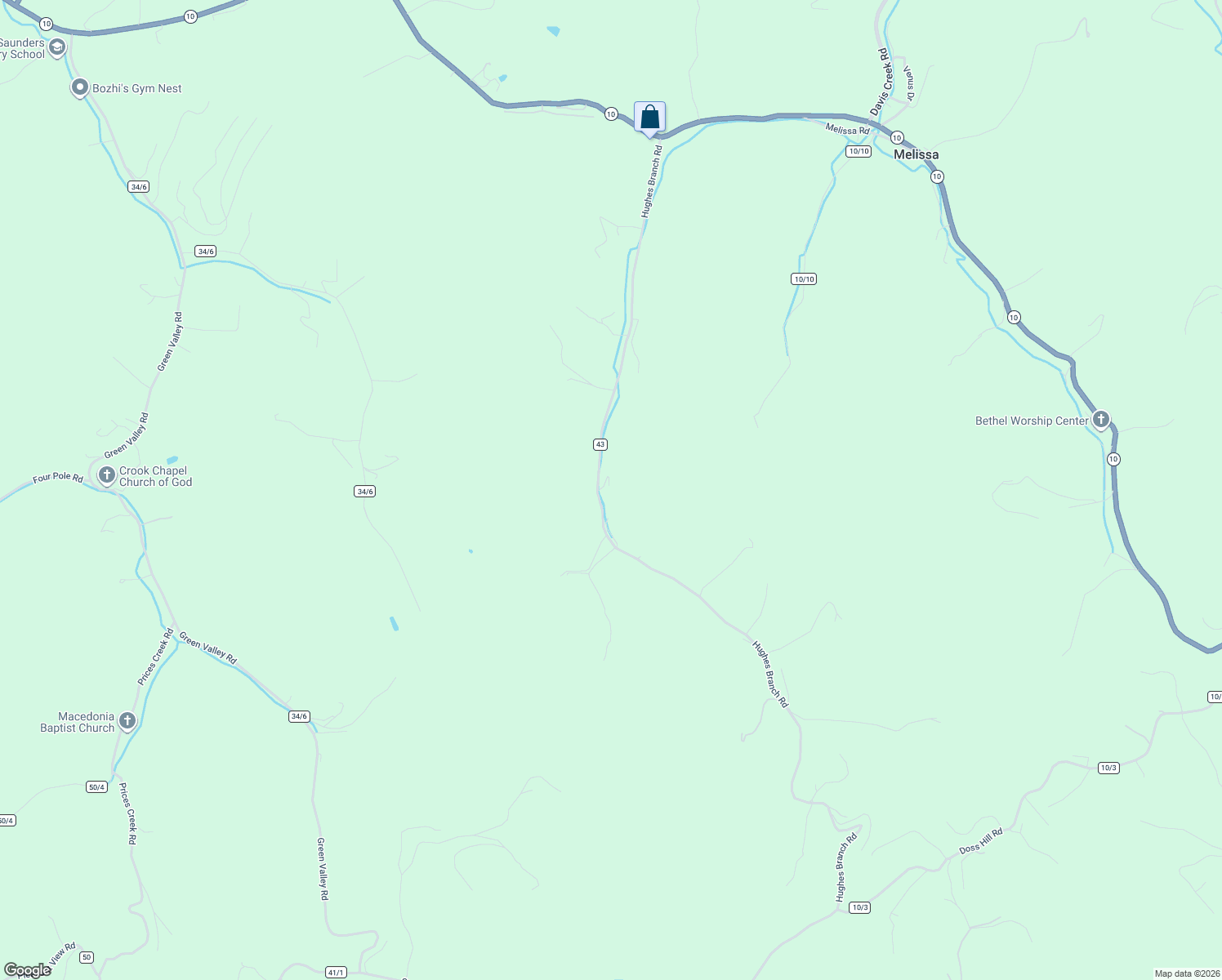 map of restaurants, bars, coffee shops, grocery stores, and more near 4545-4553 County Road 43 in Huntington