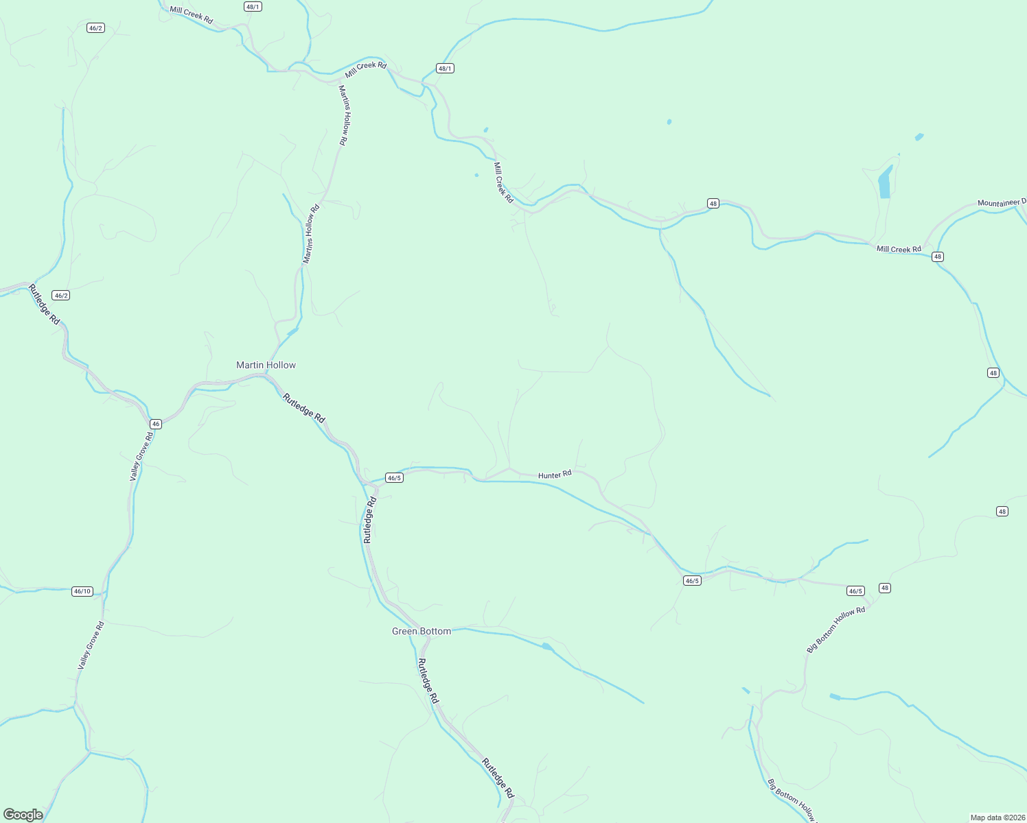 map of restaurants, bars, coffee shops, grocery stores, and more near Lucas Hollow Road in Kanawha County