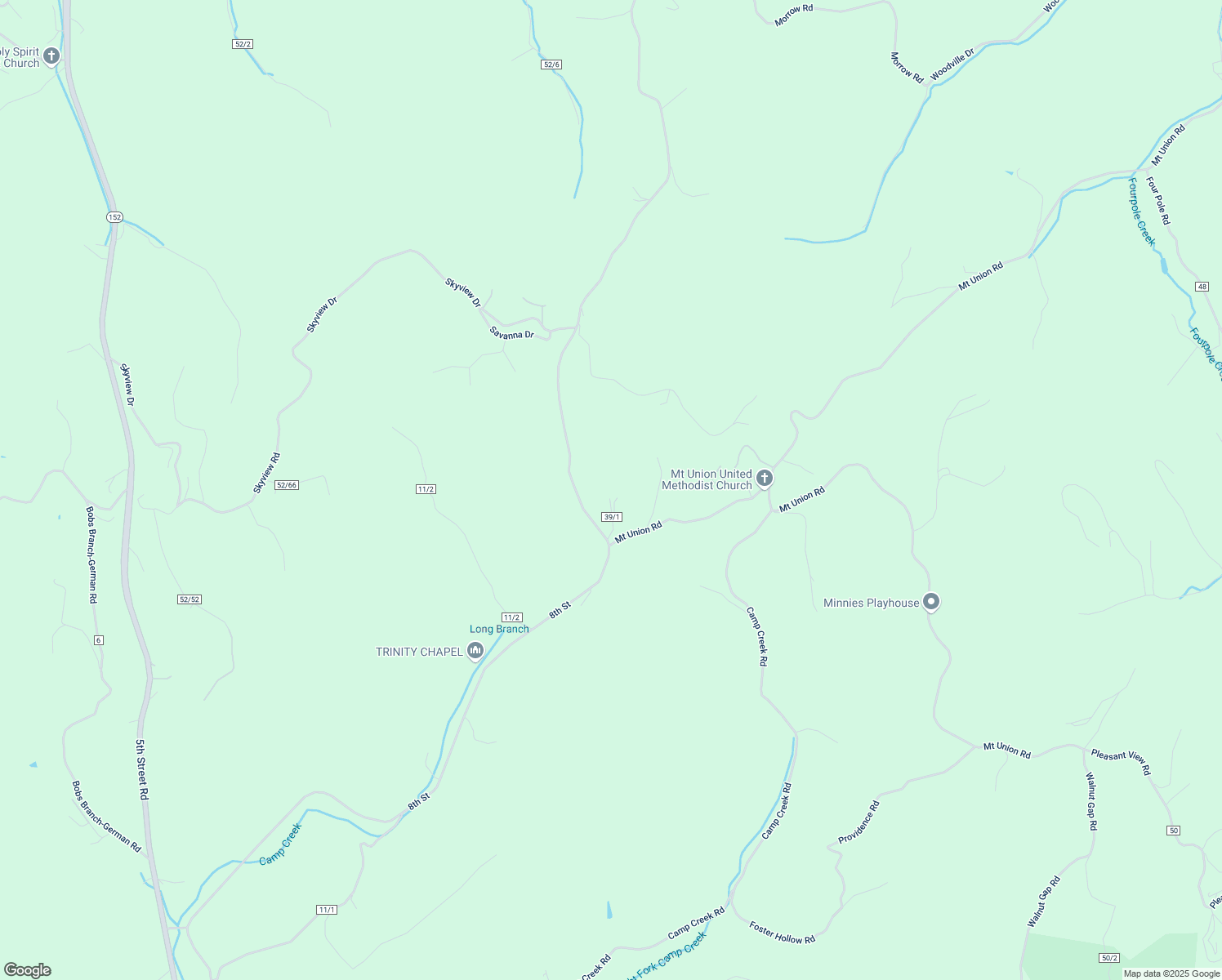 map of restaurants, bars, coffee shops, grocery stores, and more near 3842 8th Street Rd in Huntington