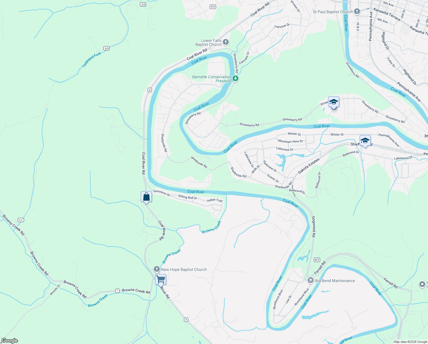 map of restaurants, bars, coffee shops, grocery stores, and more near 67 Kerry Lane in Saint Albans