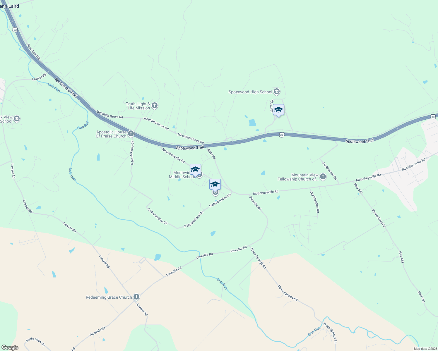 map of restaurants, bars, coffee shops, grocery stores, and more near 264 Slate Road in Penn Laird