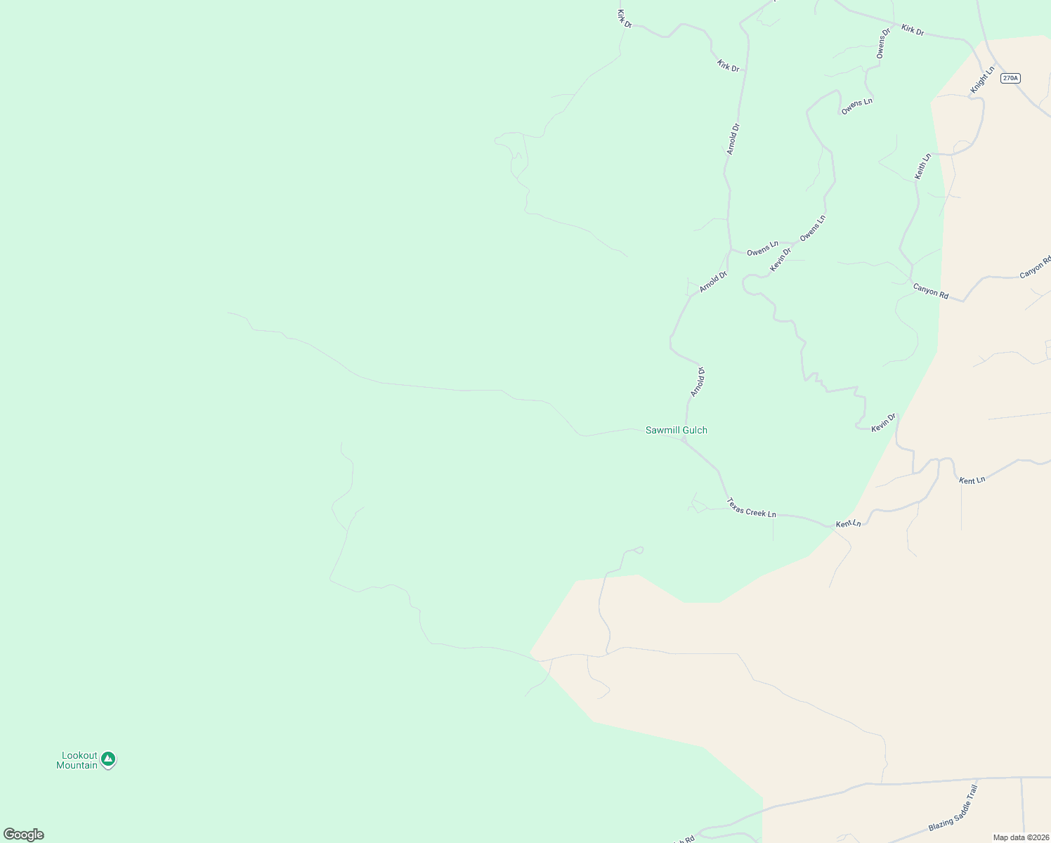 map of restaurants, bars, coffee shops, grocery stores, and more near 1420 Coyote Run Road in Cotopaxi