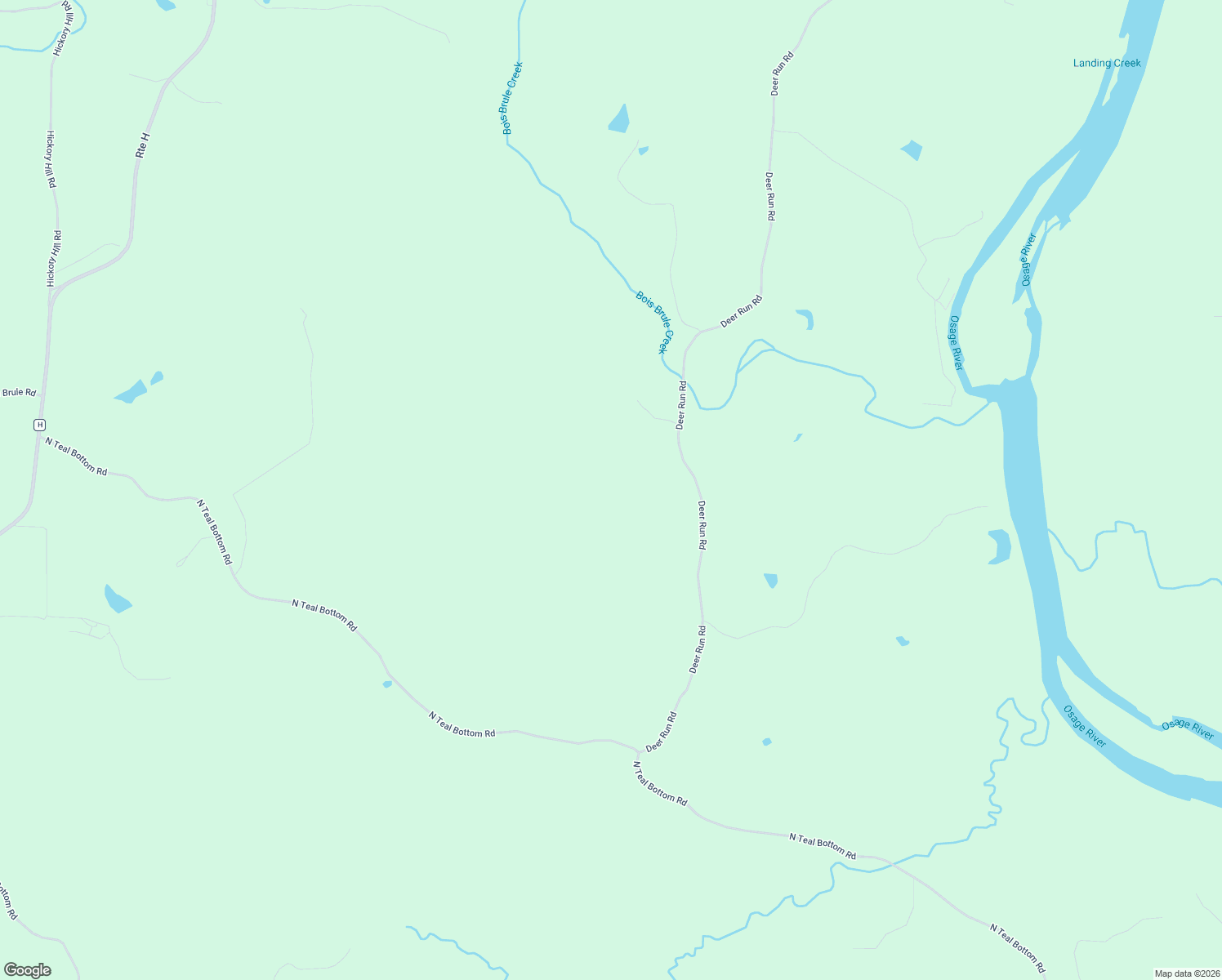map of restaurants, bars, coffee shops, grocery stores, and more near 14616 Deer Run Road in Henley