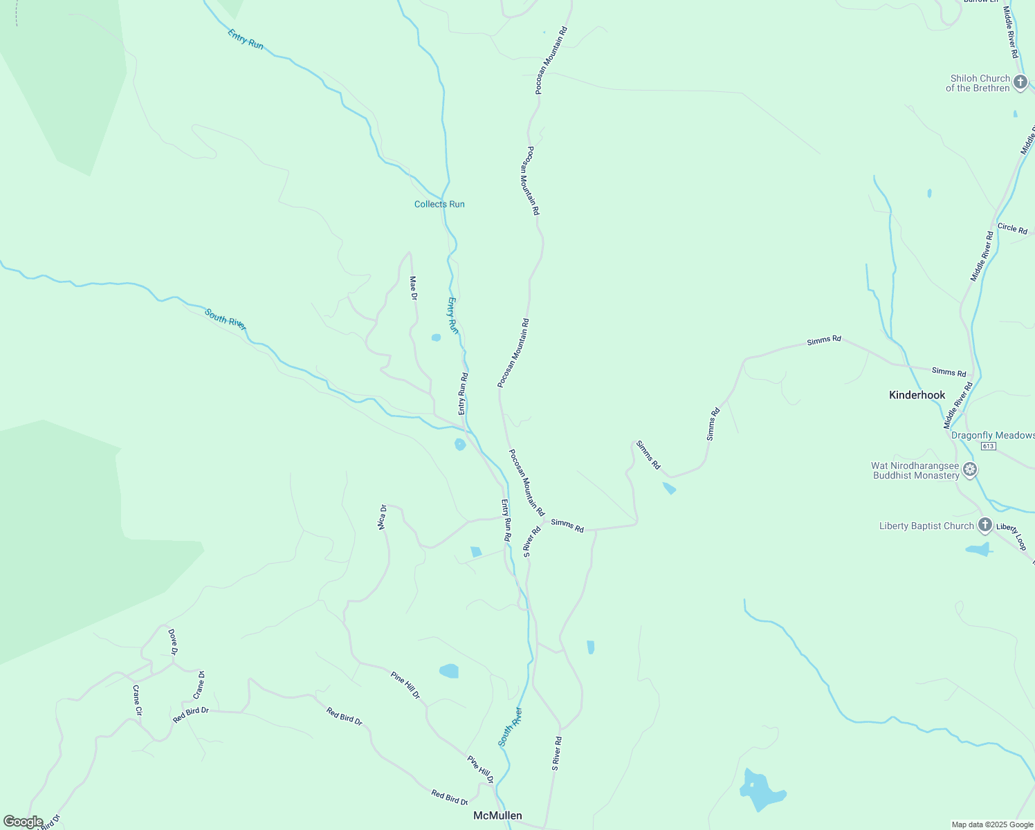map of restaurants, bars, coffee shops, grocery stores, and more near 392 Pocosan Mountain Road in Stanardsville