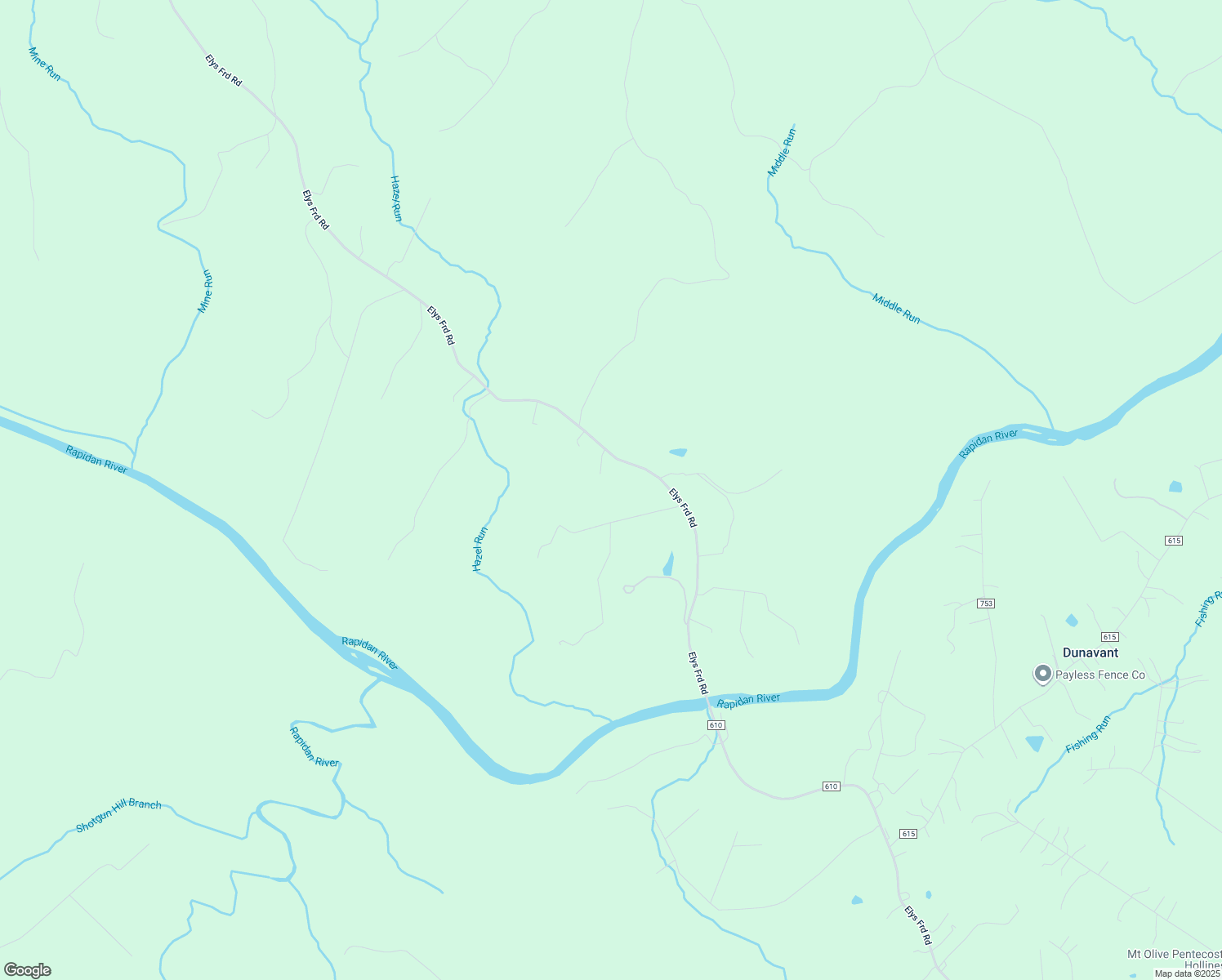 map of restaurants, bars, coffee shops, grocery stores, and more near 31260 Eleys Ford Road in Fredericksburg