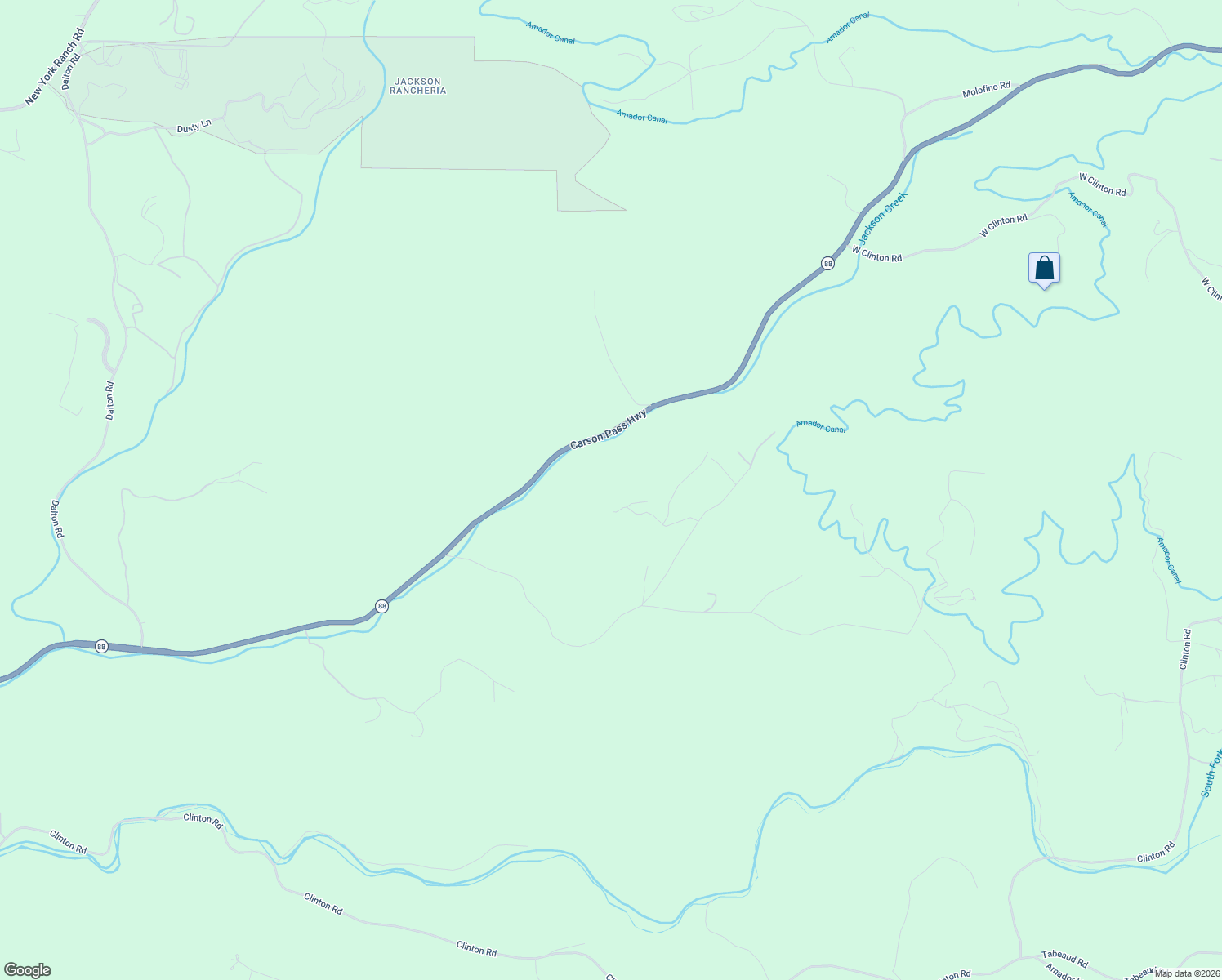 map of restaurants, bars, coffee shops, grocery stores, and more near in Pine Grove
