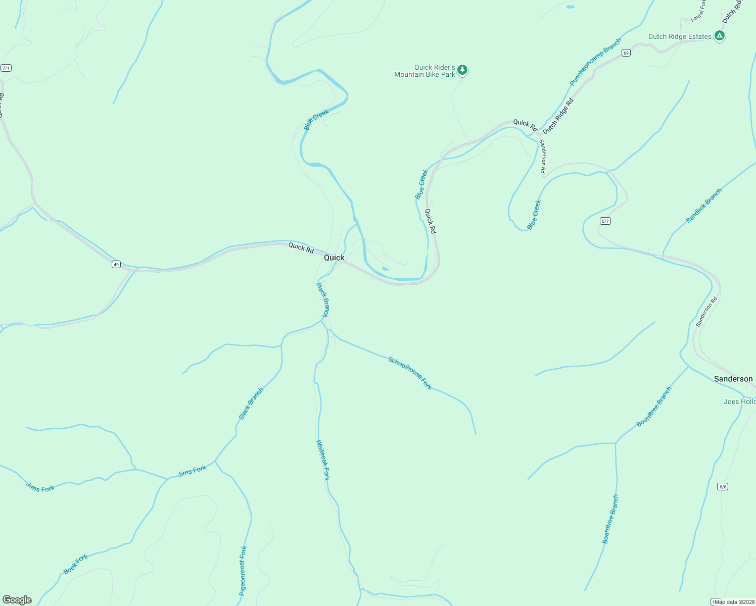 map of restaurants, bars, coffee shops, grocery stores, and more near 6580 Prism Drive in Clendenin