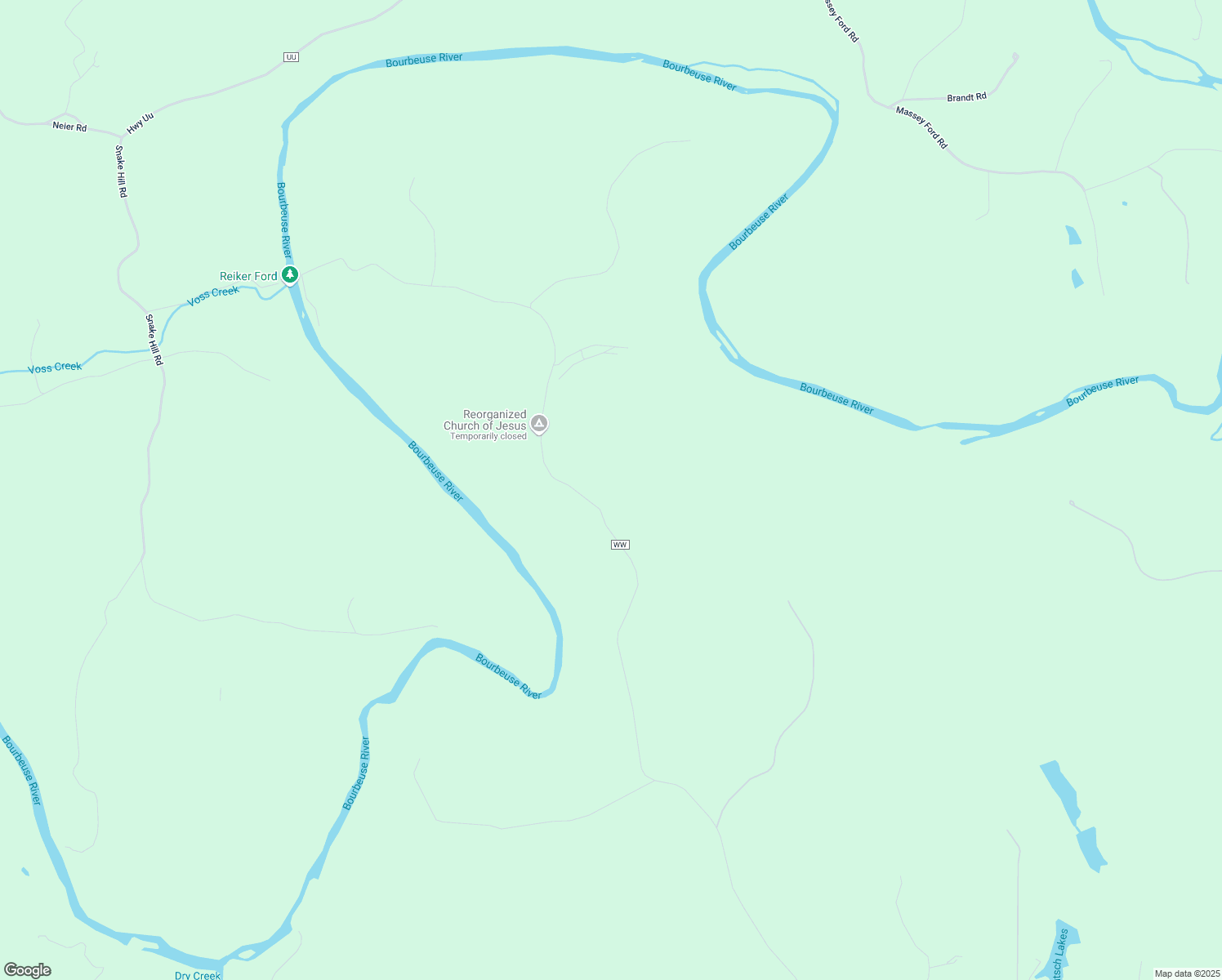 map of restaurants, bars, coffee shops, grocery stores, and more near 1120 Highway Ww in Saint Clair