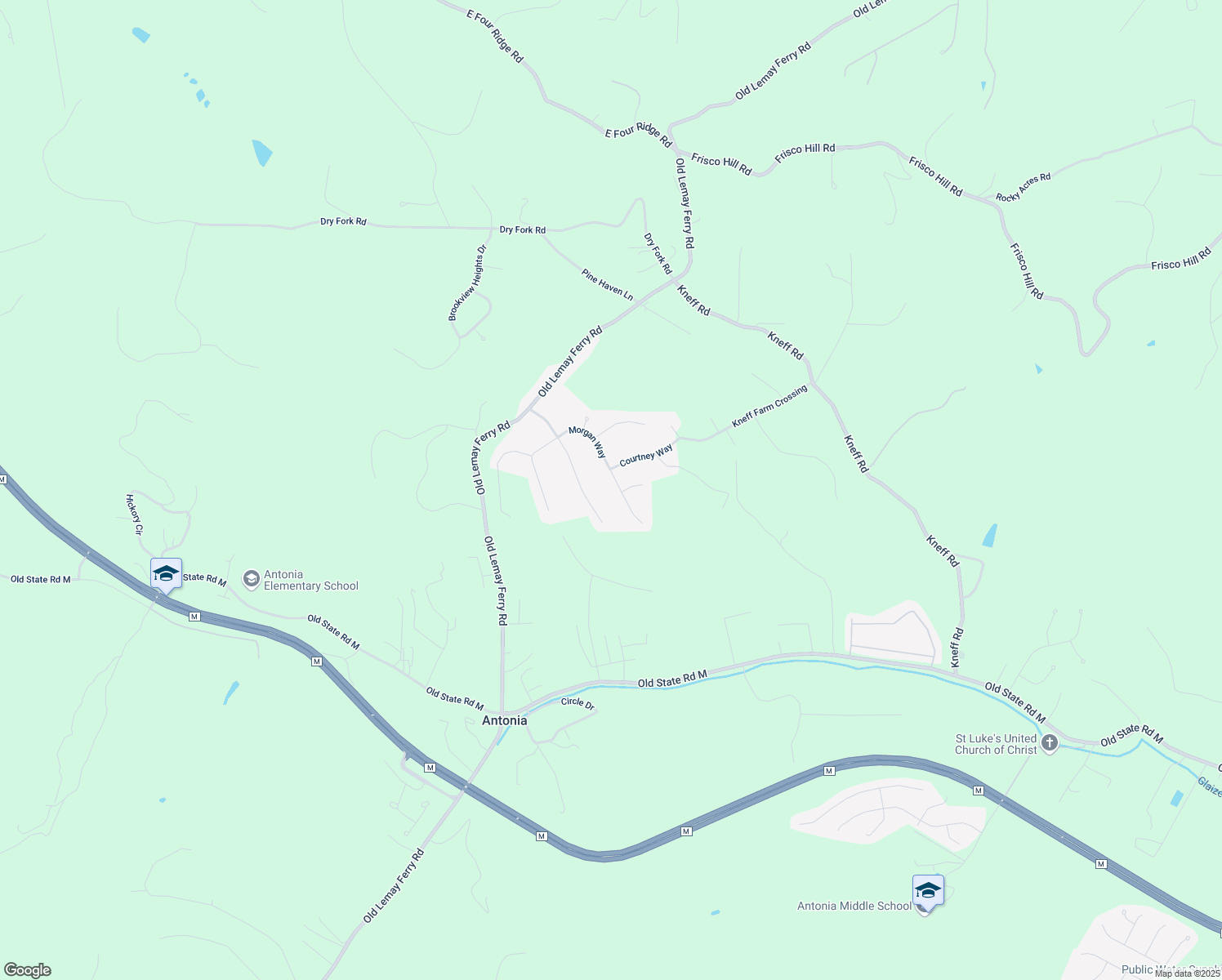 map of restaurants, bars, coffee shops, grocery stores, and more near 3568 Imperial Hills Drive in Imperial