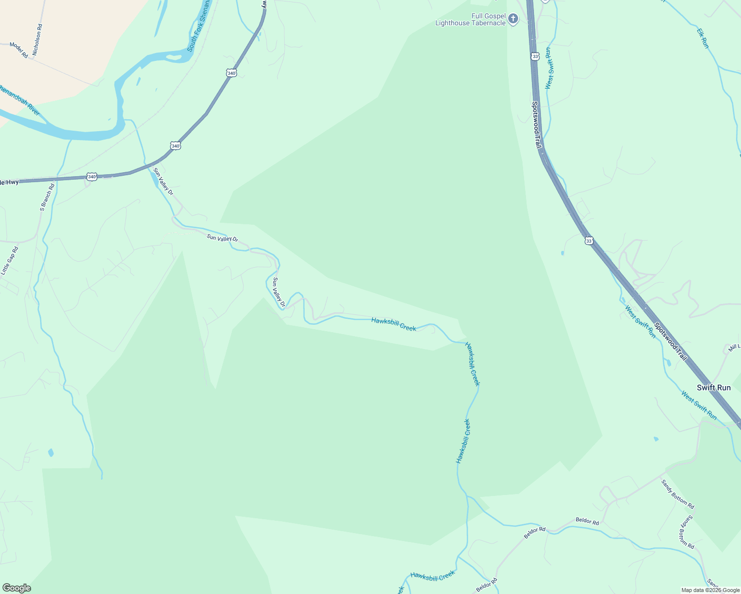 map of restaurants, bars, coffee shops, grocery stores, and more near 17761 Sun Valley Drive in Elkton