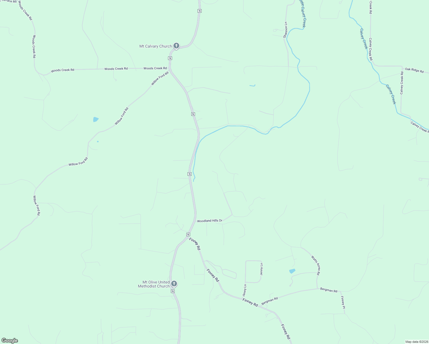 map of restaurants, bars, coffee shops, grocery stores, and more near 905 Woodland Hills Dr in Robertsville