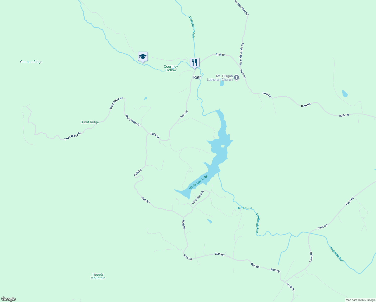 map of restaurants, bars, coffee shops, grocery stores, and more near 278 North White Oak Drive in Madison