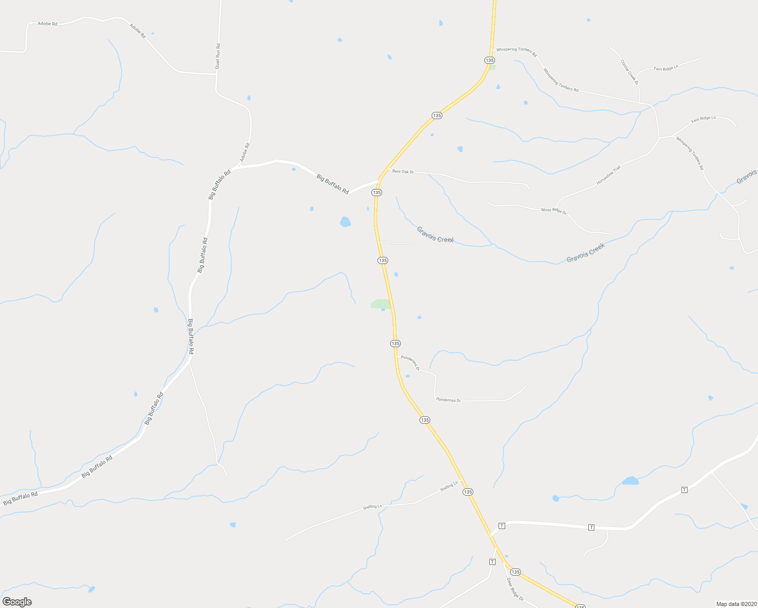 map of restaurants, bars, coffee shops, grocery stores, and more near 21260 Missouri 135 in Stover