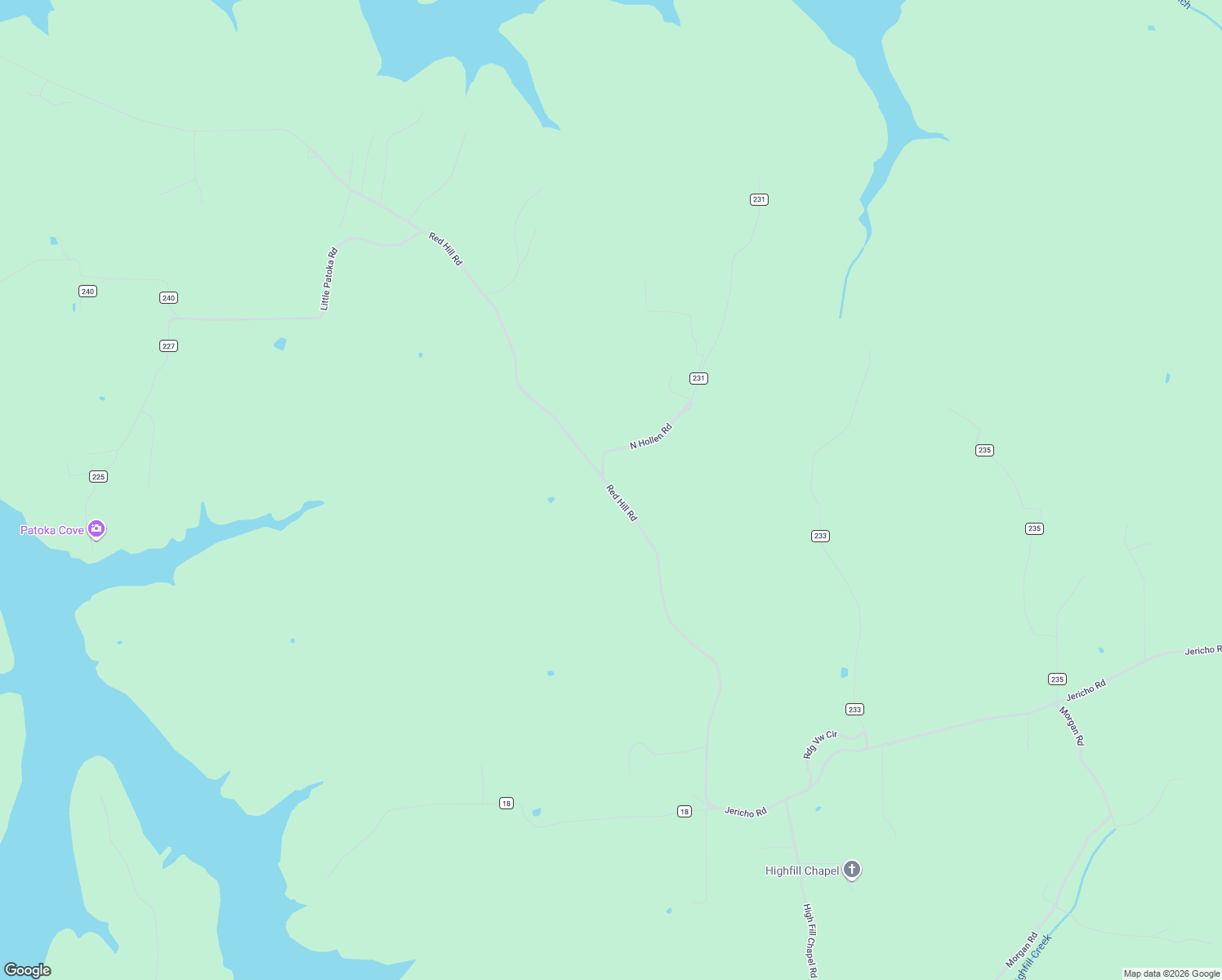 map of restaurants, bars, coffee shops, grocery stores, and more near County Road 229 in Crawford County