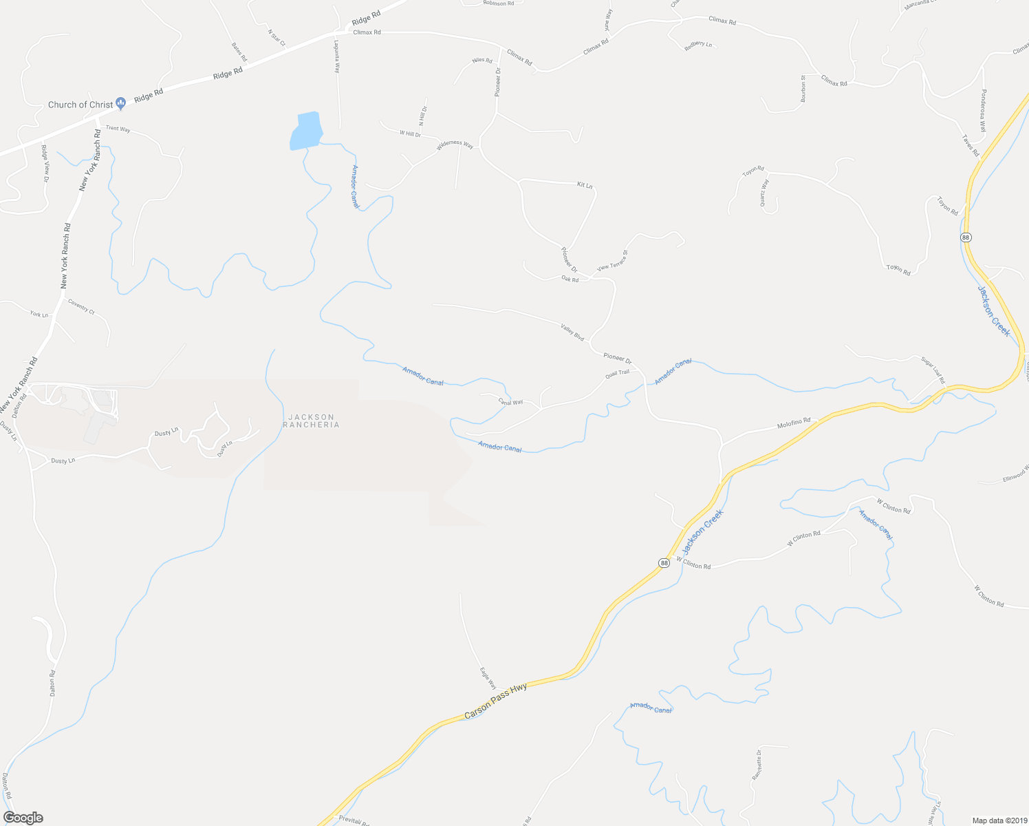 map of restaurants, bars, coffee shops, grocery stores, and more near 17251 Quail Trail in Jackson