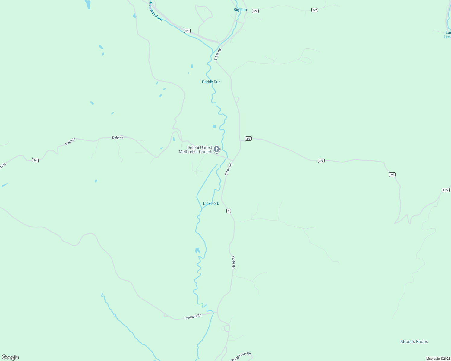 map of restaurants, bars, coffee shops, grocery stores, and more near 3719 Tioga Road in Tioga