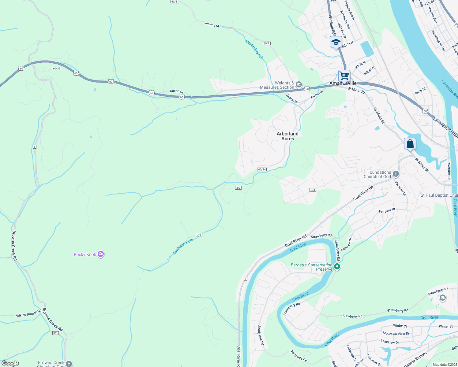 map of restaurants, bars, coffee shops, grocery stores, and more near 1184 Tipperary Ln in St Albans